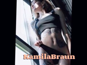KamilaBraun Chatte Rasée