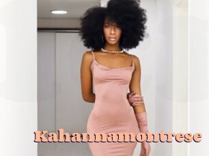 Kahannamontrese