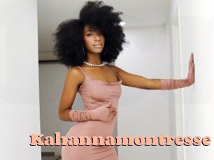 Kahannamontresse
