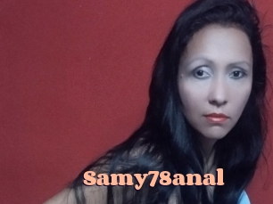 Samy78anal