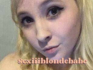 Sexiiiblondebabe